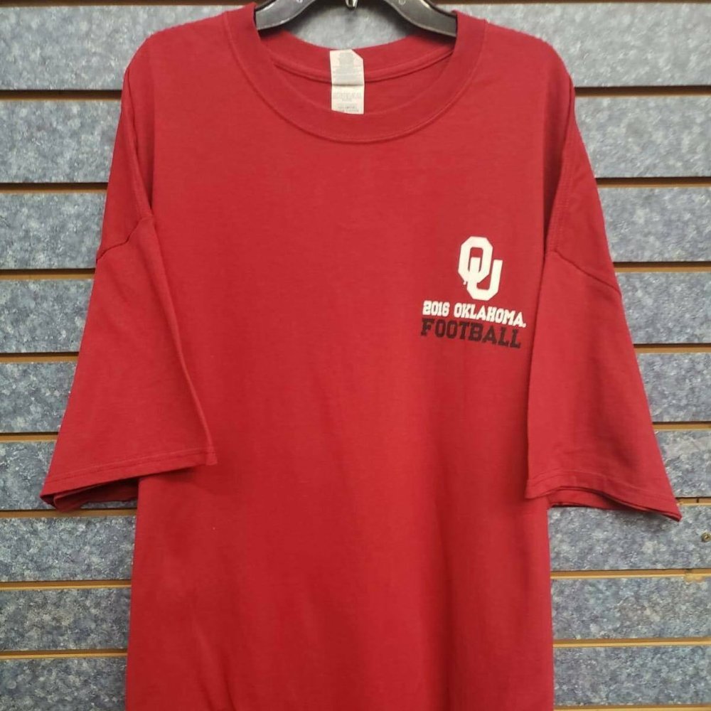 Gildan Oklahoma Football 2016 Red Shirt
